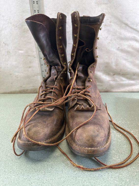Hathorn Boot Mfg. Leather Logger Boot