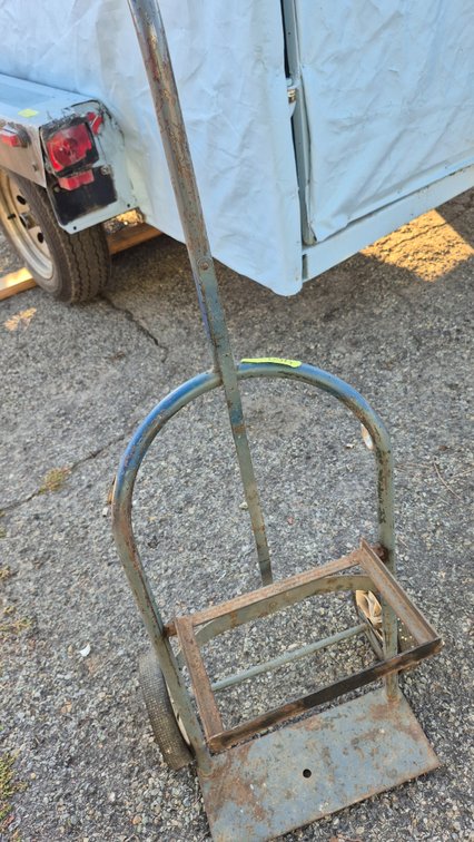 Steel Hand Truck Cart with Cradle Frame