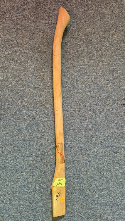 Foxy Tools Curved Single-Bit Wooden Axe Handle