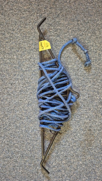 Metal Line Winder with Braided Rope