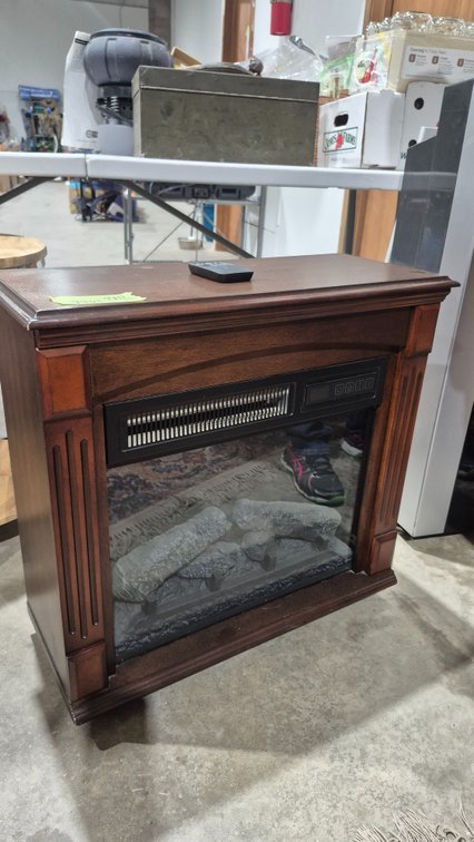 Duraflame Electric Fireplace Heater Mantel with Remote