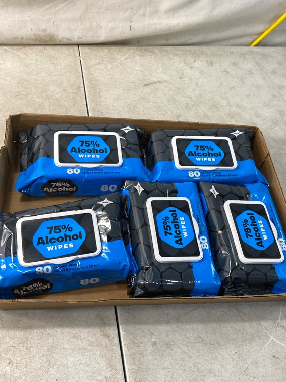 nuvik 75% Alcohol Wipe Pack