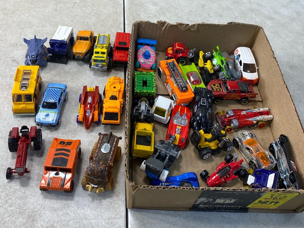 Die-Cast and Plastic Toy Vehicle Collection