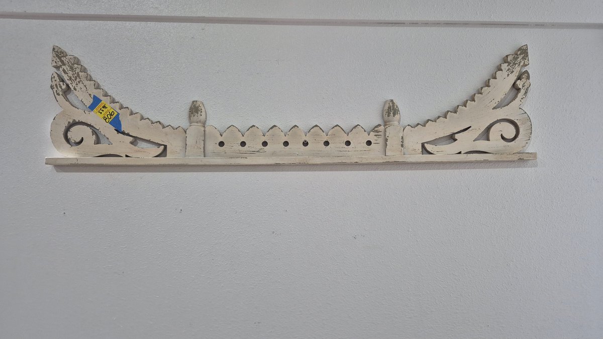 Carved Wood Architectural Wall Art