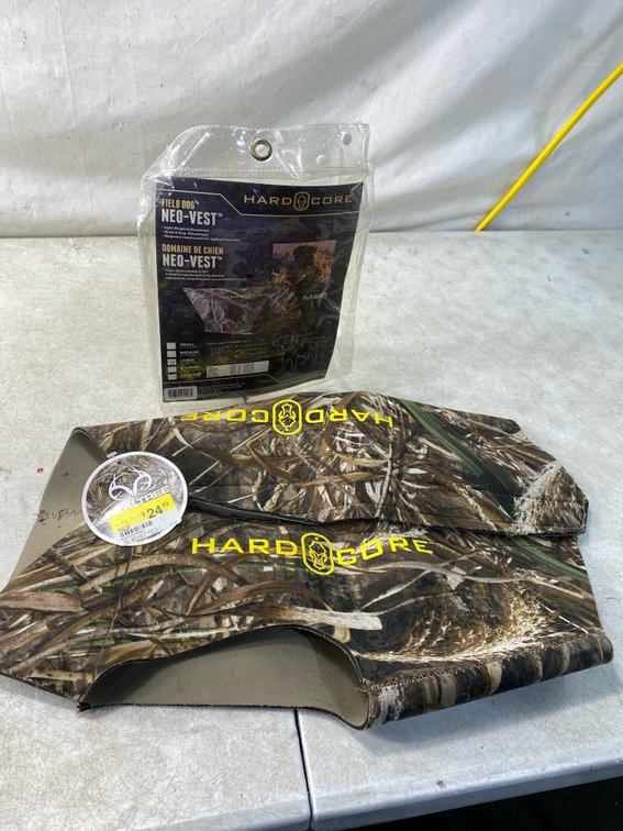 Hard Core Field Dog Neo-Vest Camouflage Dog Vest, Size Large