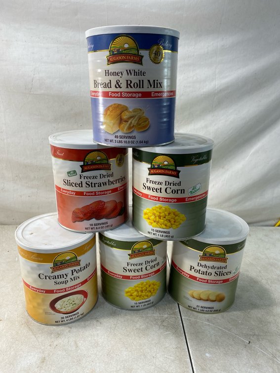 Augason Farms Emergency Food Storage Cans
