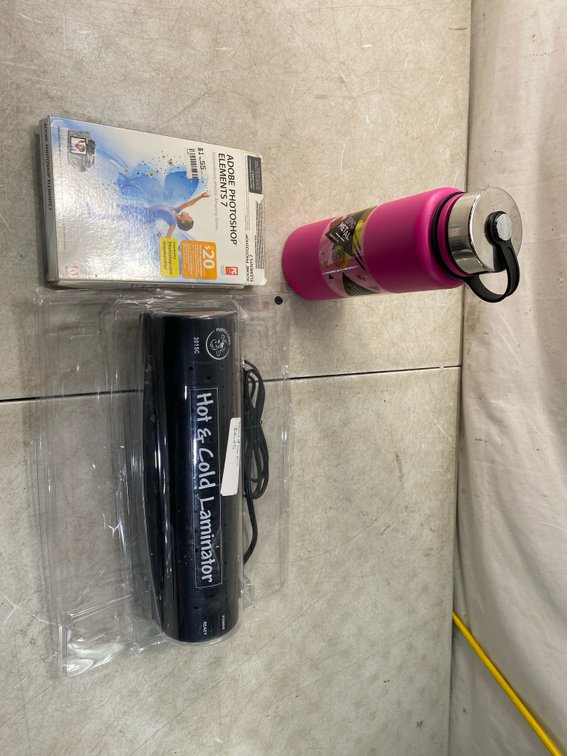Laminator, PC Software, and Insulated Bottle