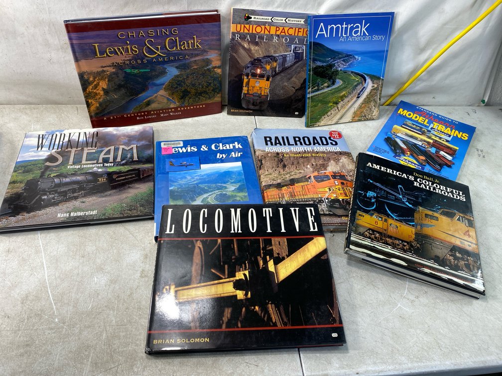 Railroad and Aviation History Books