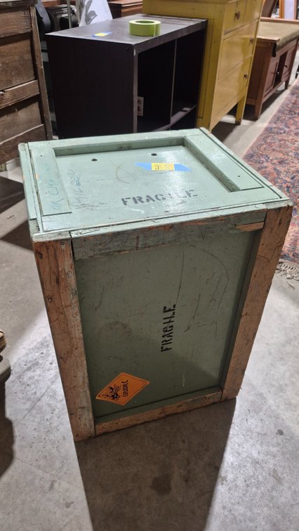 Wooden Shipping Container for Cushman Signal Generator