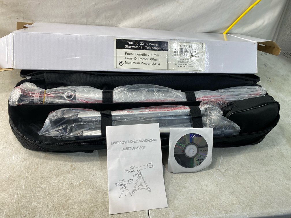 Barska Starwatcher 700 60 231x Telescope AE11124