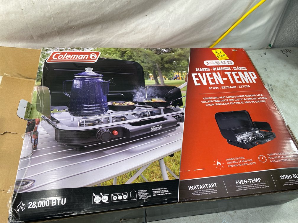 Coleman Classic Even-Temp 3-Burner Propane Camp Stove