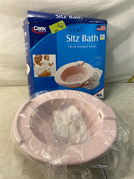 Carex Pink Sitz Bath with Box