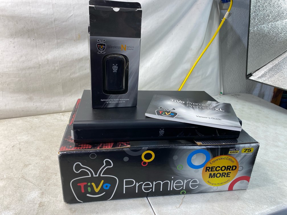 TiVo Premiere DVR Model TCD746500 with Wireless Adapter