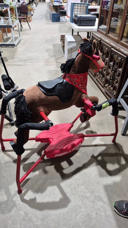 Radio Flyer Plush Spring Rocking Horse
