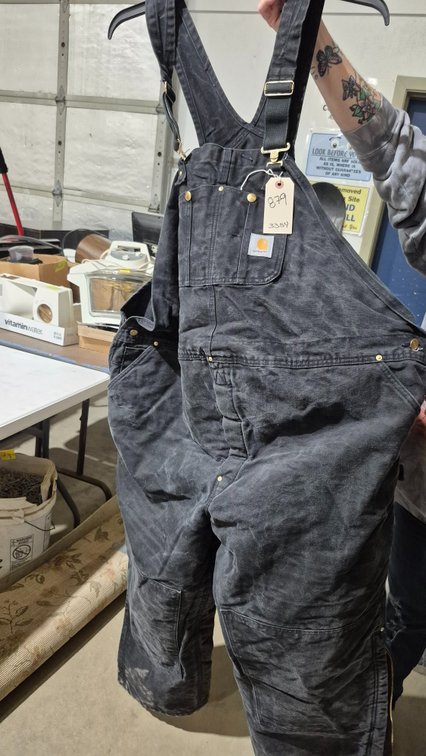 Carhartt Insulated Duck Canvas Bib Overalls