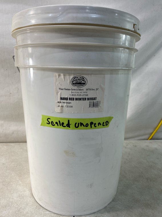 Wheat Montana Hard Red Winter Wheat 45 lb Pail