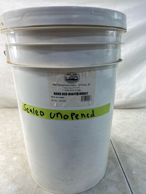 Wheat Montana Hard Red Winter Wheat 45 lb Bucket