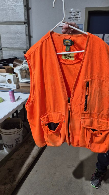 Cabela's Blaze Orange Hunting Vest, Size 2XL Regular