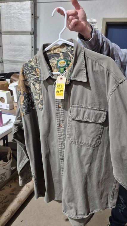 Cabela's Long-Sleeve Cotton Shirt, Size XL/REG