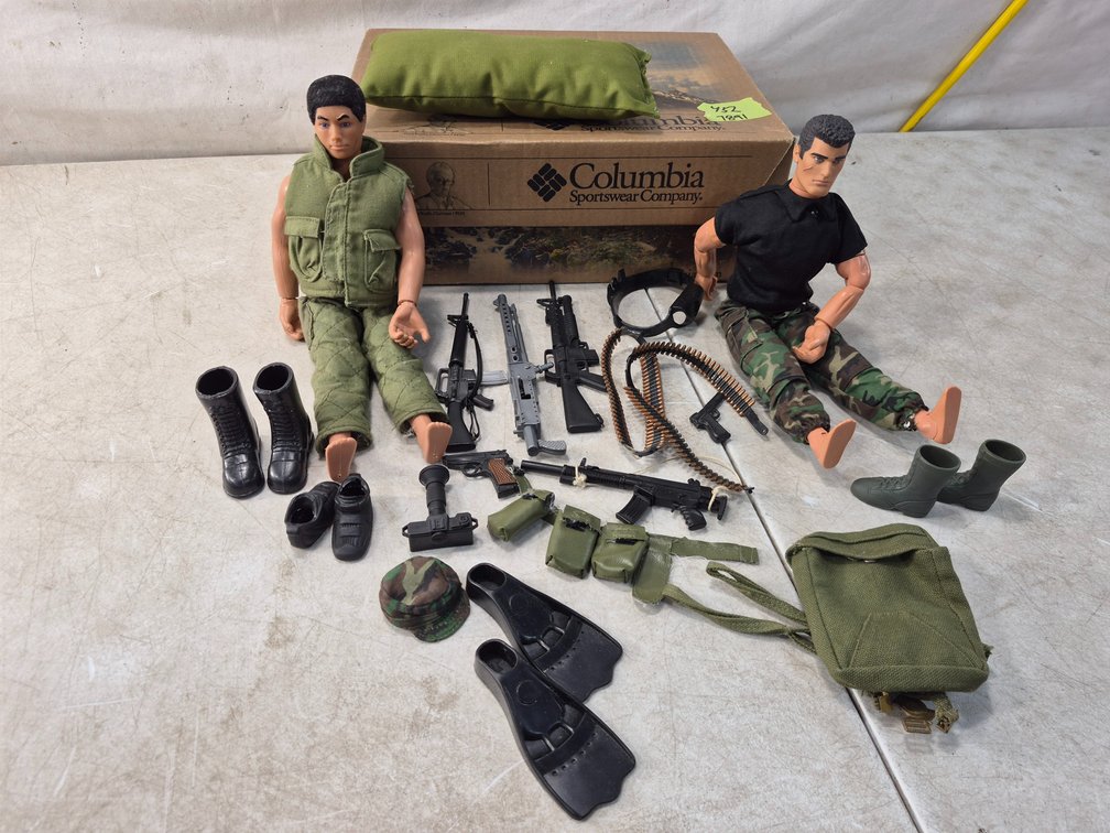 12-Inch Military Action Figure with Gear
