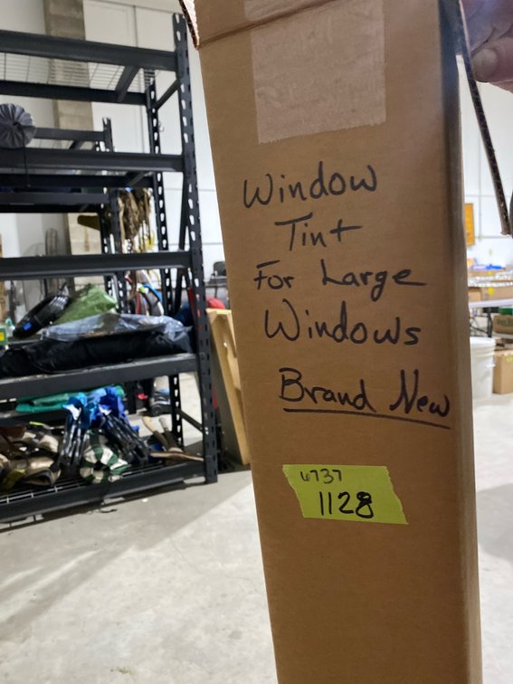 Window Film and Chrome Automotive Trim Bar