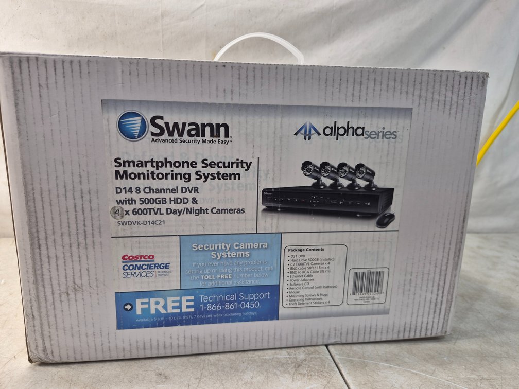 Swann Smartphone Security Monitoring System SWDVK-D14C21