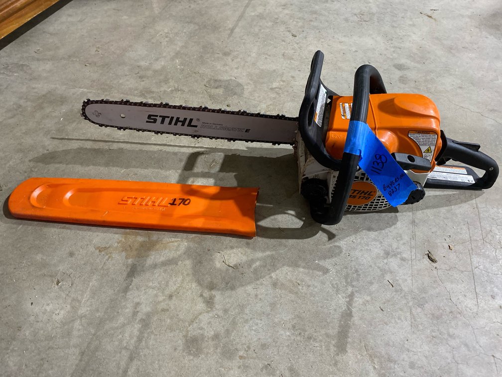 STIHL MS 170 Gas Chainsaw with Scabbard