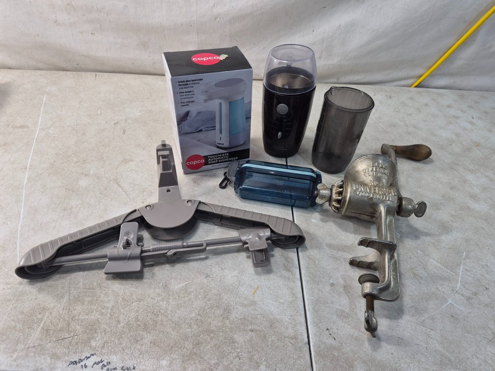 Food Chopper, Soap Dispenser, Electric Grinder, and More