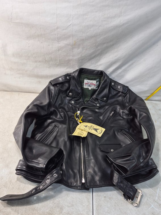 Black Leather Motorcycle Jacket