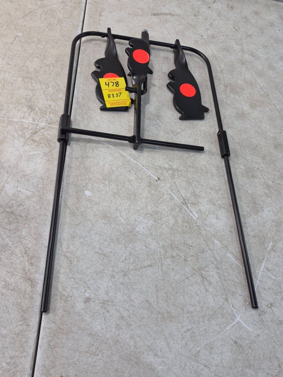 Steel Animal Silhouette Spinning Plinking Target