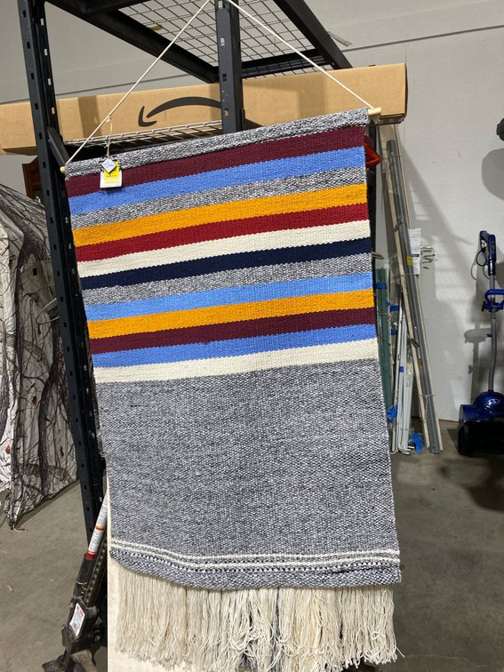 homeessentials Striped Woven Wall Hanging, 30 x 50 in.