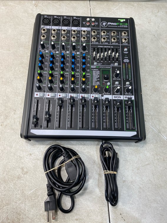 ProFX8v2 8-Channel Professional Effects Mixer