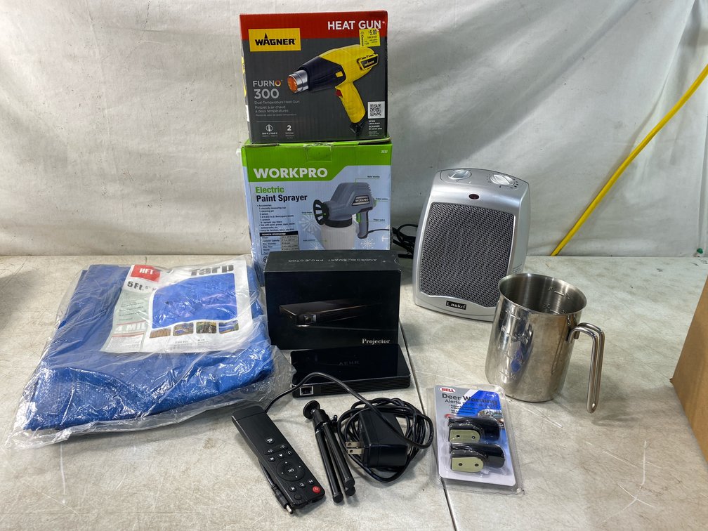Tools, Electronics, and Home Goods