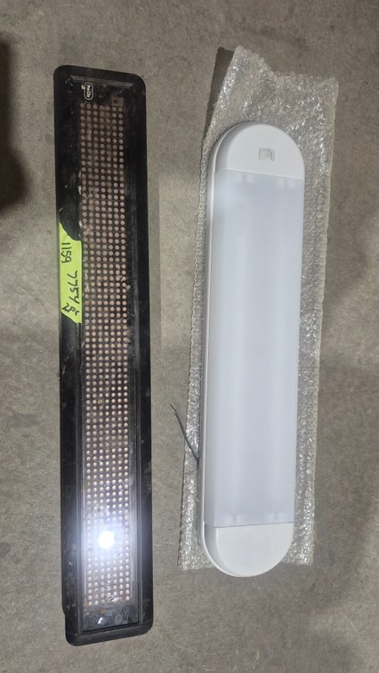 LED Moving Message Sign and RV Light Fixture
