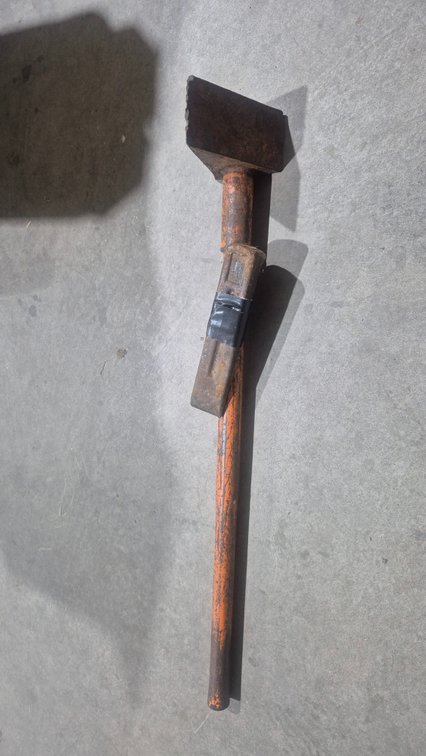 Steel Demolition Scraper Tool with Chisel Wedge