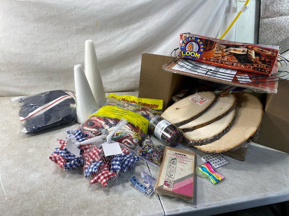 Bead Loom, Wood Round, Carving Set, and More