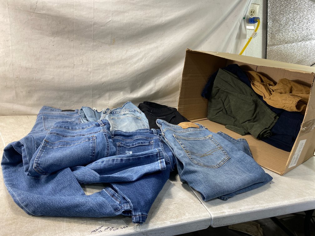 Denim Jeans and Casual Pants