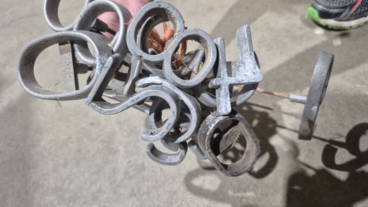 Metal Numeral Branding Irons