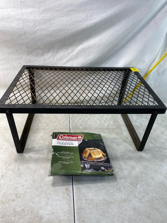 Campfire Grill Grate and Camp Stove Toaster