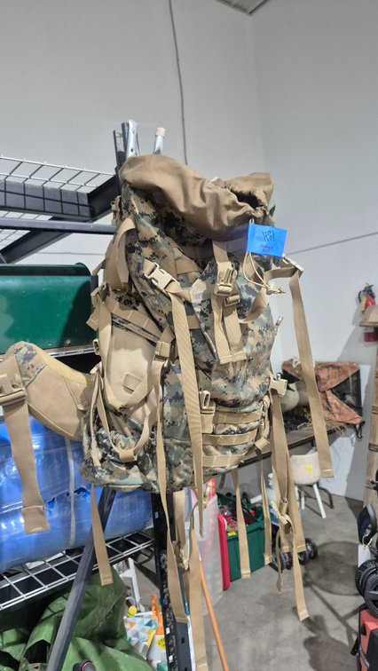 Military Camouflage Rucksack