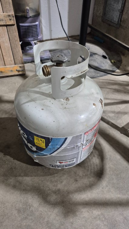 Blue Rhino Steel Propane Tank with OPD Valve