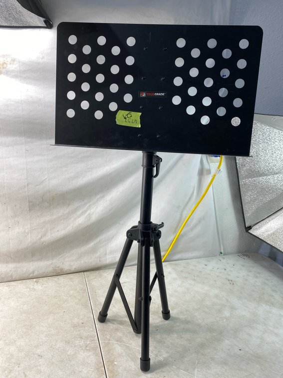 Tour Grade Perforated Sheet Music Stand
