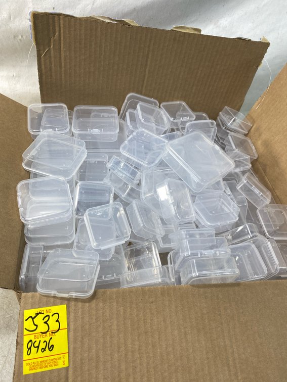 Clear Plastic Storage Containers