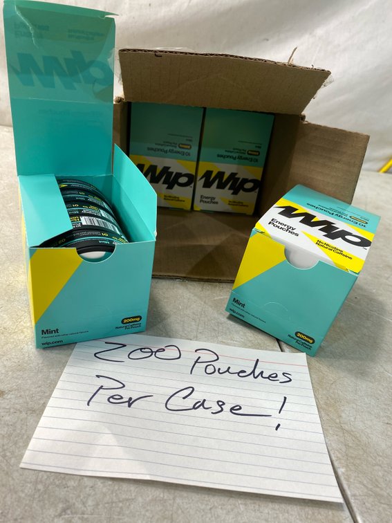 Wip Mint Energy Pouches