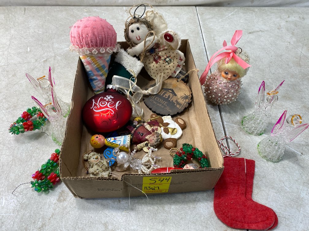 Christmas Holiday Ornament and Decor Collection