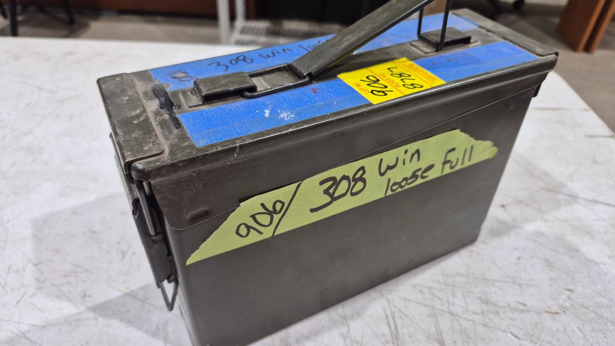 Federal Cartridge .308 Win Ammunition in Metal Ammo Can