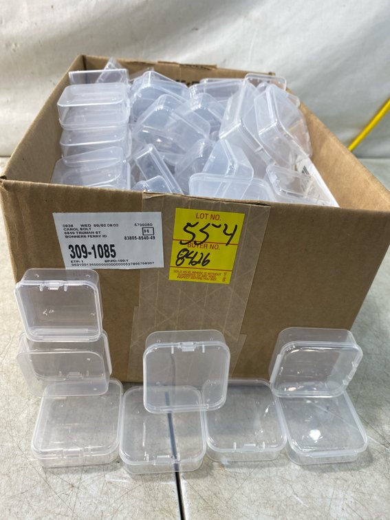 Clear Plastic Storage Containers