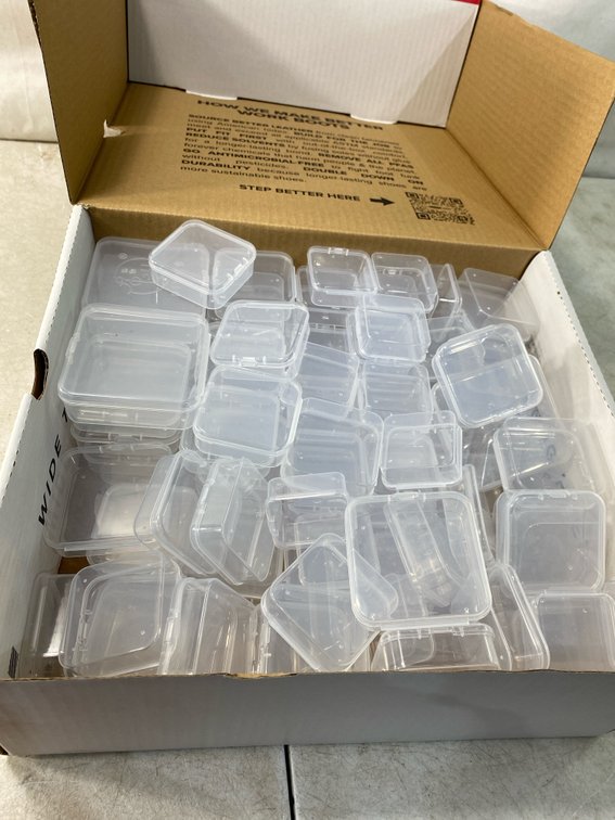 Clear Plastic Storage Containers