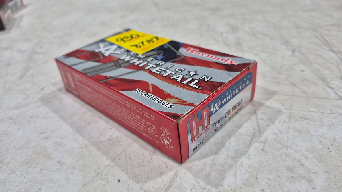 Hornady American Whitetail 7mm-08 Rem 139 gr Ammunition