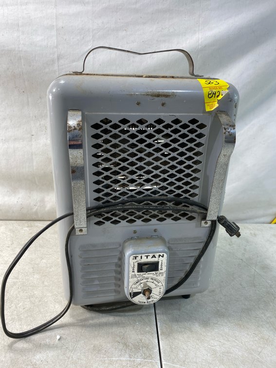Titan Portable Electric Space Heater Model T760B1